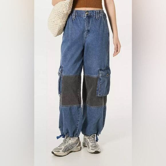 BDG Patchwork Extreme Skate Jeans Size 26 - Picture 1 of 7